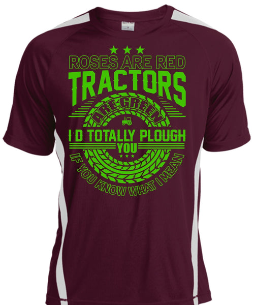 Roses Are Red Tractors T Shirt, Being A Tractor T Shirt, Cool Shirt