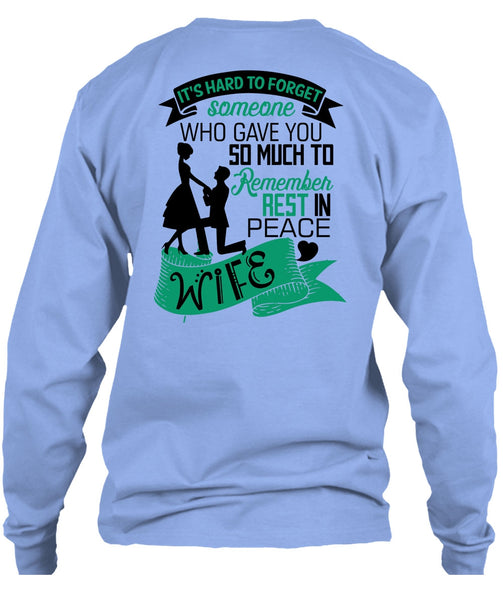 Remember Rest In Peace Wife T Shirt, I Love Husband T Shirt