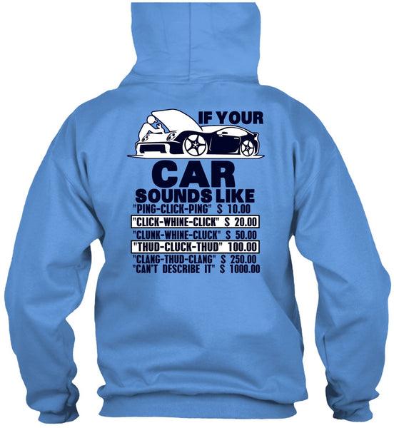 If Your Car Sounds Like T Shirt, I Love Mechanic T Shirt