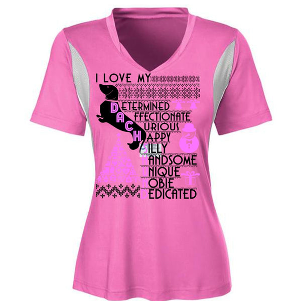 I Love My Dachshund T Shirt, I Love My Dog T Shirt, Awesome T-Shirts