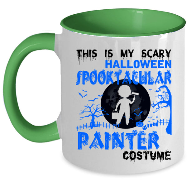 Scary Coffee Mug, My Scary Halloween Spooktacular Painter Accent Mug