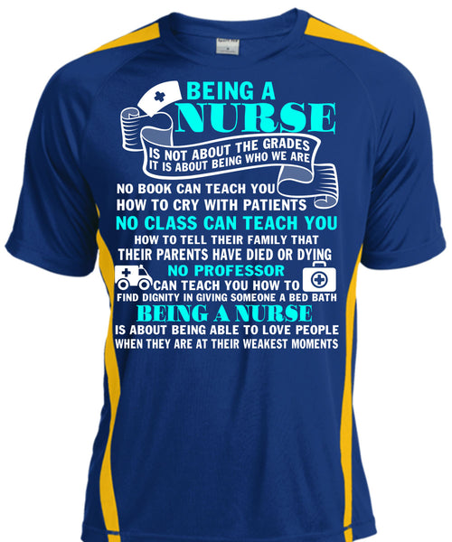 Being A Nurse T Shirt, No Class Can Teach You T Shirt, Cool Shirt