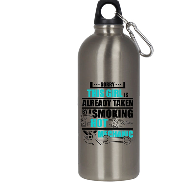 This Girl Is Already Taken A Mechanic 20 oz Stainless Steel Bottle,Cool Just Married Outdoor Sports Water Bottle