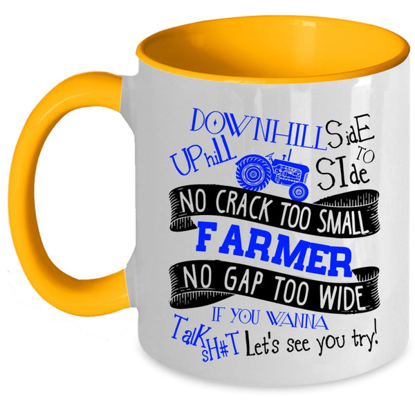 Funny Gift For Farmer Coffee Mug, Cute Farmer Accent Mug