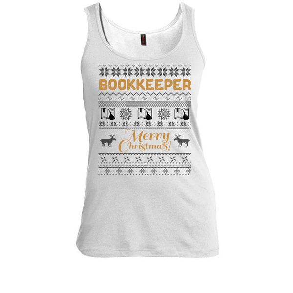 Bookkeeper Merry Christmas T Shirt, Gift For Merry Christmas T Shirt, Awesome t-shirts