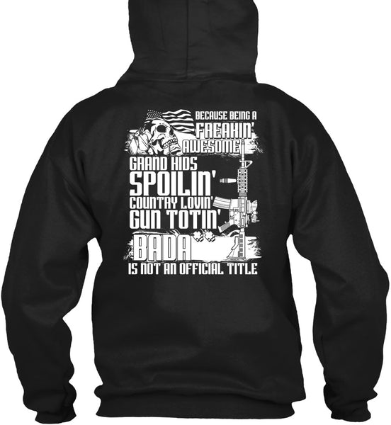 Grandkids Spoiling Country Loving Gun T Shirt, I Love Veteran T Shirt