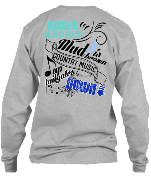 Roses Are Red T Shirt, I Love Music T Shirt