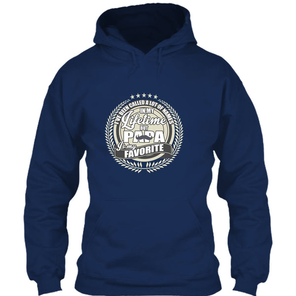 Papa Is My Favorite Name T Shirt, Coolest Papa Ever T Shirt