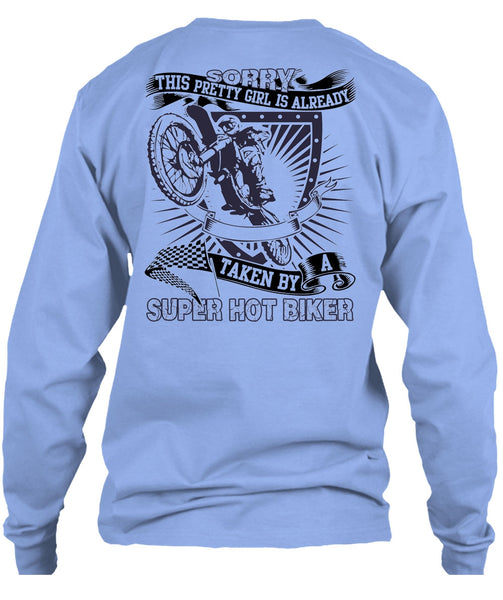 Taken By A Hot Biker T Shirt, I Love Biking T Shirt