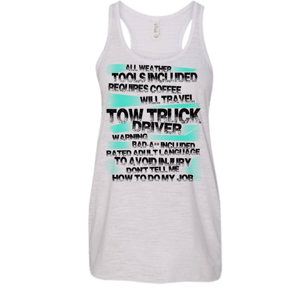 Tow Truck Driver T Shirt, I'm A Trucker Tank Top