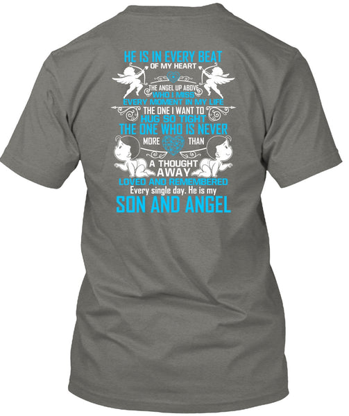 Beat Of My Heart T Shirt, Son And Angel T Shirt