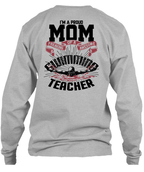 I'm A Proud Mom T Shirt, I Love Swimming T Shirt