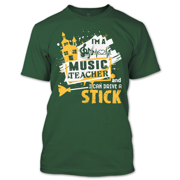 Coolest Halloween T Shirt, I'm A Music Teacher T Shirt