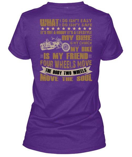 It's A Lifestyle My Bike T Shirt, Being A Biker T Shirt