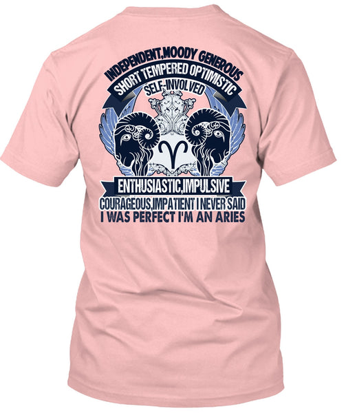 I'm An Aries T Shirt, I Love Aries T Shirt