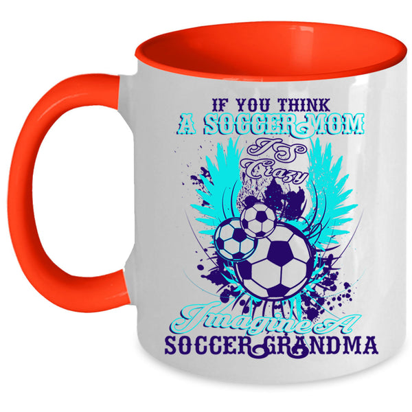 Soccer Grandma Coffee Mug, Soccer Mom Accent Mug
