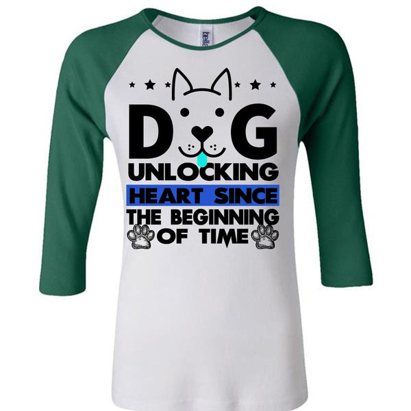 Dog Unlocking Heart T Shirt, I Love My Dog T Shirt, Awesome T-Shirts