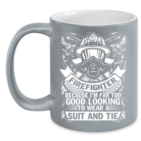 Firefighter Coffee Mug, Best Gift For Firefighter Coffee Cup