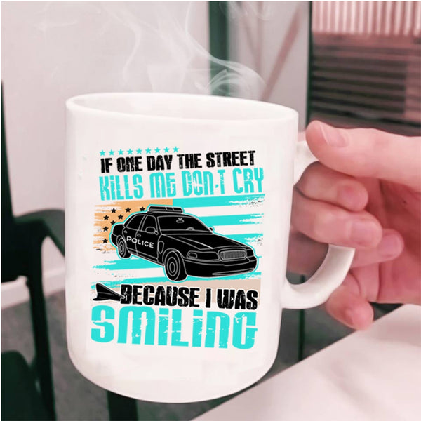 Funny Gift For Police Officer Coffee Mug, Awesome Policeman Cup