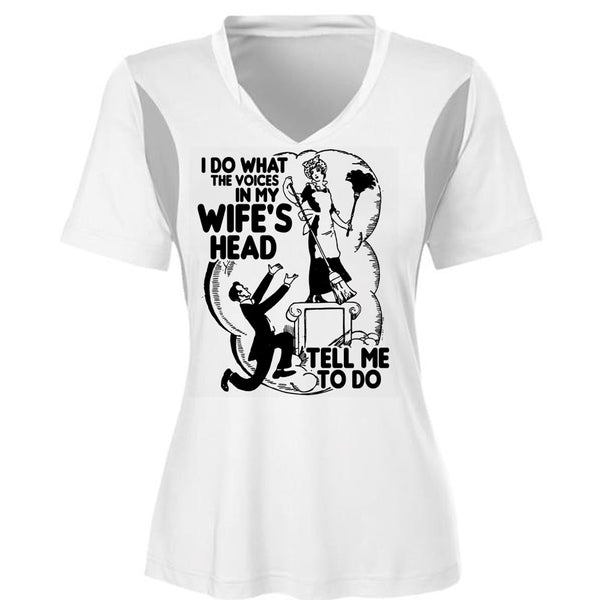 I Do What The Voices In My Wife's Head T Shirt, I Love Wife T Shirt, Awesome T-Shirts