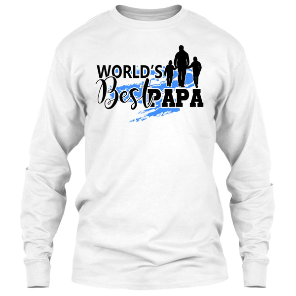 World's Best Papa T Shirt, Gift For Papa T Shirt