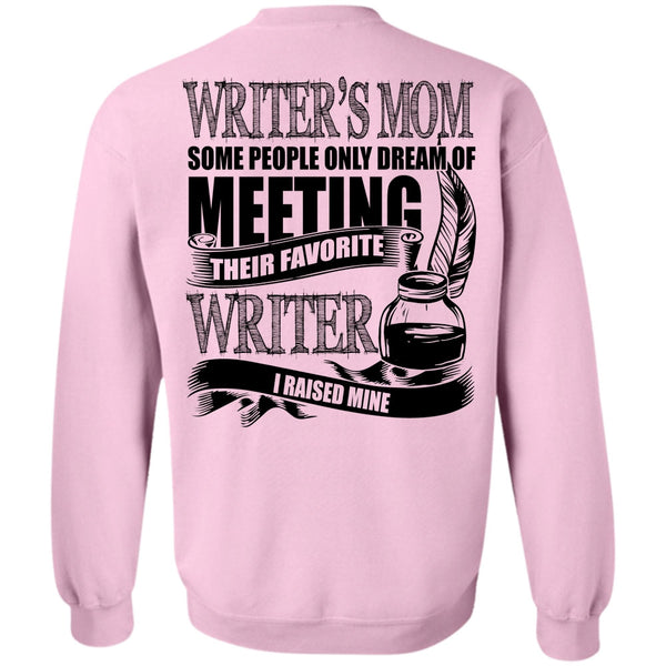 I Love Writing T Shirt, Writer's Mom Sweatshirt