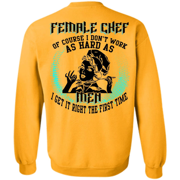 I Love Chef T Shirt, Female Chef Sweatshirt