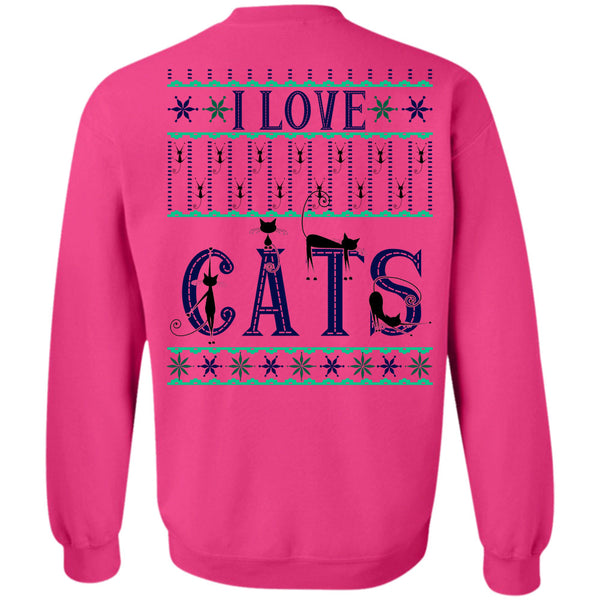 Happy New Year T Shirt, I Love Cats Sweatshirt
