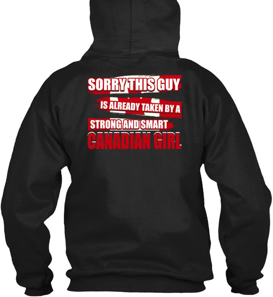 Strong And Smart Canadian Girl T Shirt, Being A Girlfriend T Shirt