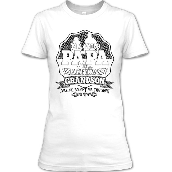 I'm A Proud Papa T Shirt, Gift For Papa T Shirt