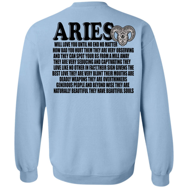 I Love Aries T Shirt, Aries Will Love You Sweatshirt