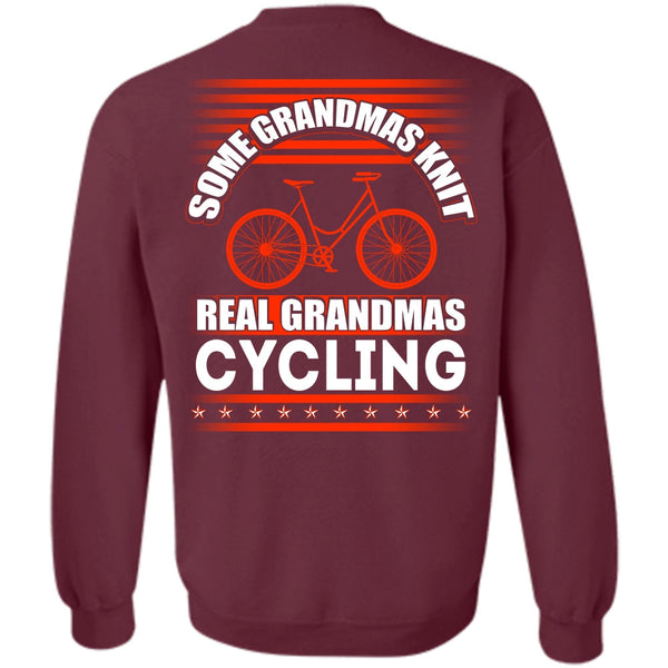 Real Grandmas Cycling T Shirt, I Love Biking Sweatshirt