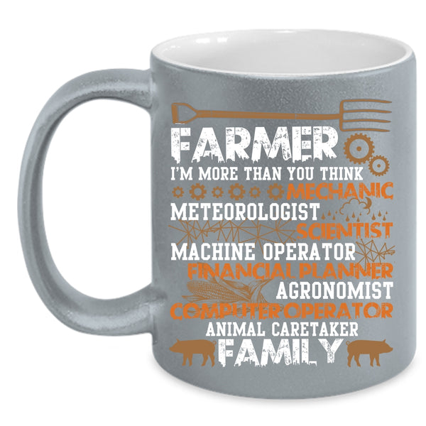 Farmer Coffee Mug, Animal Caretaker Family Coffee Cup