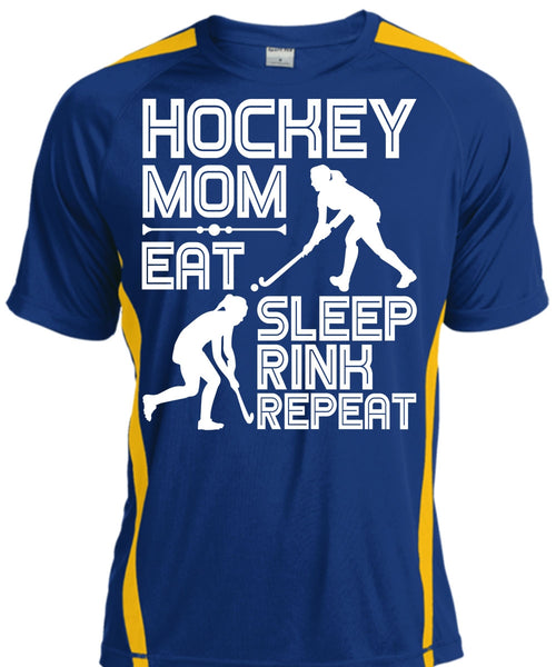 Hockey Mom Eat Sleep Rink Repeat T Shirt, Being A Hockey Mom T Shirt, Cool Shirt