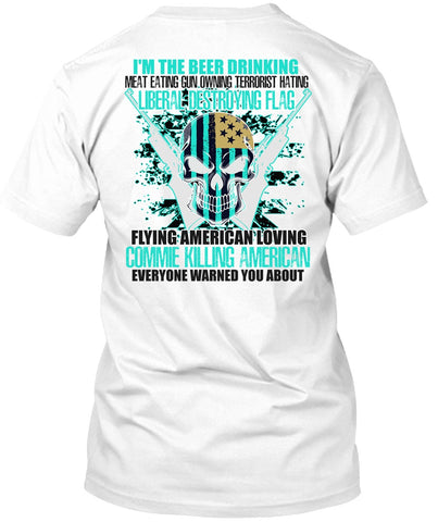 A black t-shirt with the shopify logo