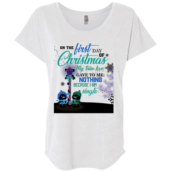 On The First Day Of Christmas T Shirt, This Girl Loves Christmas T Shirt, Awesome T-Shirts