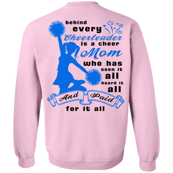 Being A Cheerleader T Shirt, Cheerleader Is A Cheer Mom Sweatshirt