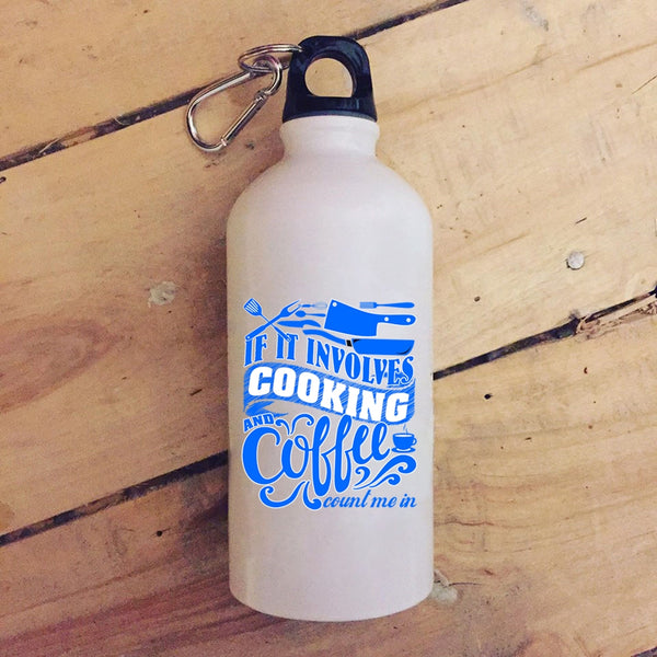 If I Involves Cooking And Coffee 20 oz Stainless Steel Bottle,Cute Gift For Chef Outdoor Sports Water Bottle