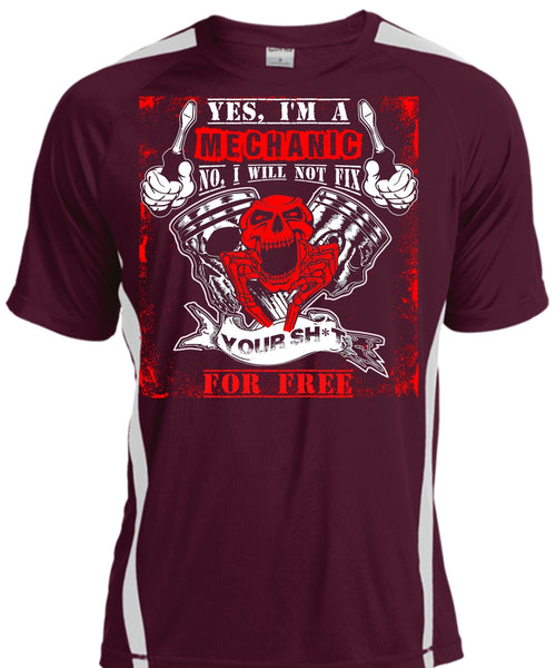 I'm A Mechanic T Shirt, I Will Not Fix T Shirt, Cool Shirt