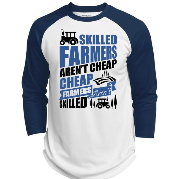 Skilled Farmers Aren't Cheap T Shirt, I Love Farmer T Shirt, Awesome T-Shirts  (Polyester Game Baseball Jersey)