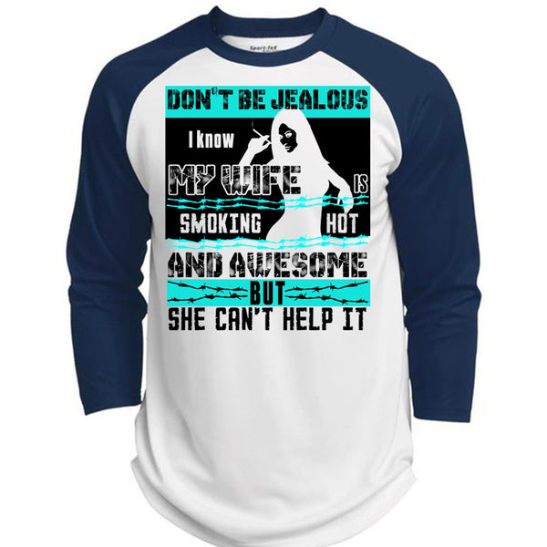 I Know My Wife T Shirt, I Love Husband T Shirt, Awesome T-Shirts  (Polyester Game Baseball Jersey)