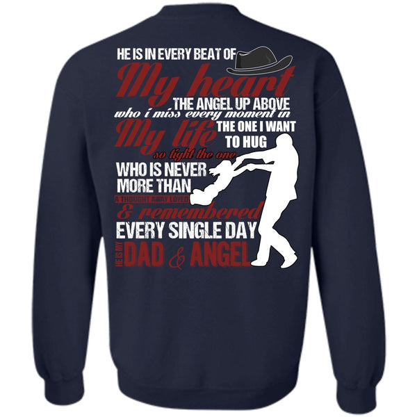 My Heart T Shirt, I Love Dad Sweatshirt