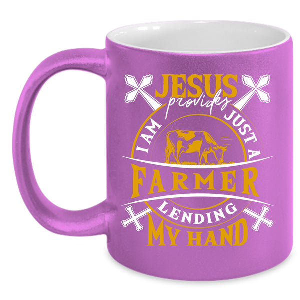 I Am Just A Farmer Coffee Mug, Funny Gift For Farmer Coffee Cup