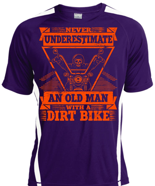 Old Man With A Dirt Bike T Shirt, Being A Biker T Shirt, Cool Shirt