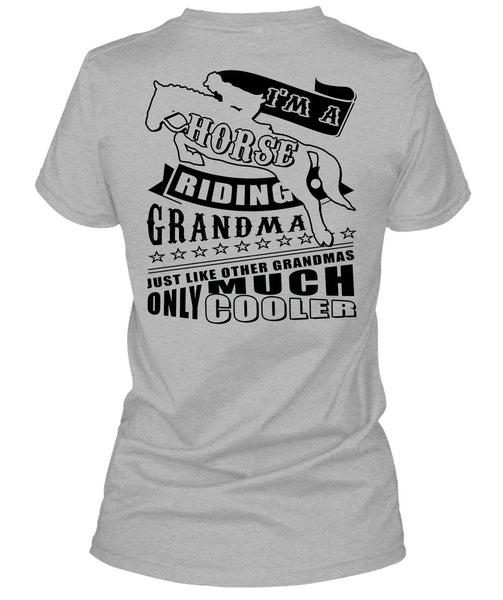 I'm a Horse Riding Grandma T Shirt, Sport T Shirt
