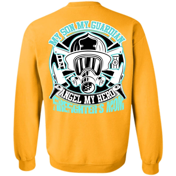 I Love Firefighter T Shirt, Firefighter's Mom Sweatshirt