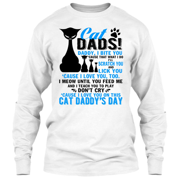 Cat Dads T Shirt, Cat Daddy's Day T Shirt
