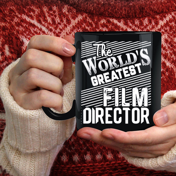 The World's Greatest Film Director Coffee Mug, Awesome Film Director Coffee Cup