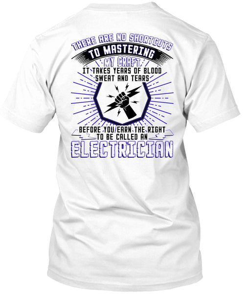 A black t-shirt with the shopify logo