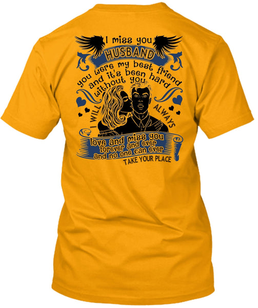 I Miss You Husband T Shirt, I Love Husband T Shirt